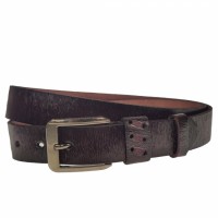 Curea barbati, casual-eleganta, din piele ecologica, latime 3.5 cm, maro - CK175M